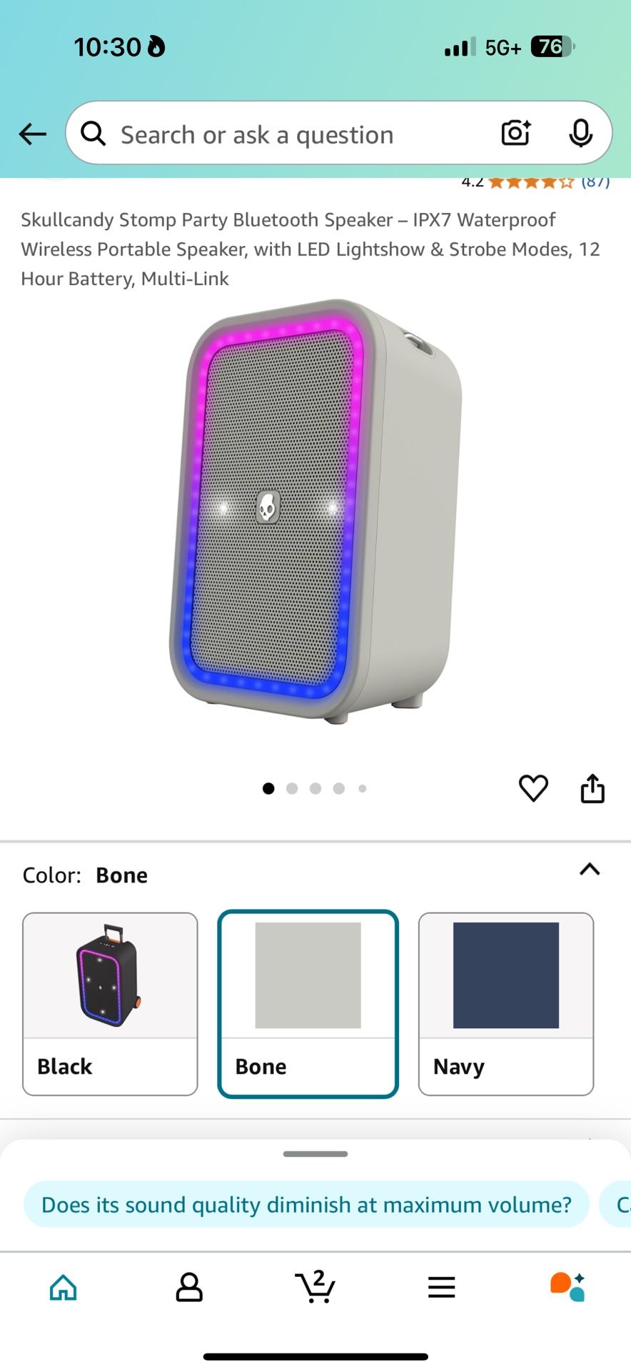 Skullcandy Stomp Bluetooth Speaker