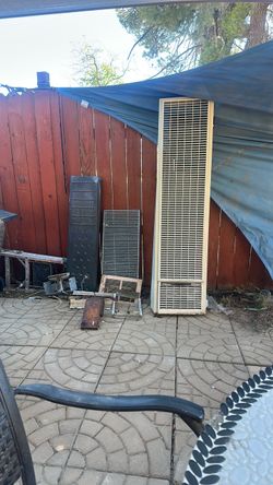 Williams wall furnace, double sided