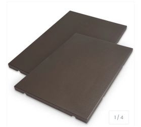 XtremepowerUS Heavy Duty Spa Pad Hot Tub Connectable 32" x 48", Brown (2 Pack)