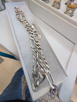 STERLING SILVER NECKLACE 21 Inc 66.5 GRAMS