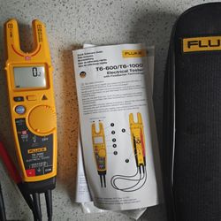 New Fluke T6-1000 electrical tester AC/DC digital multimeter with FieldSense Technology