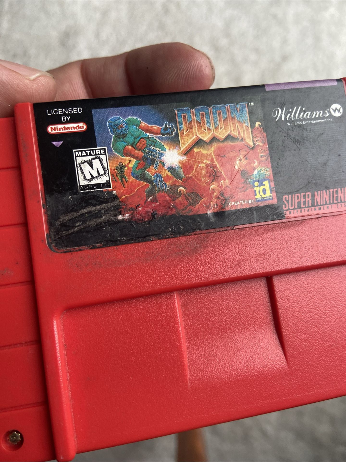 Doom Super Nintendo SNES