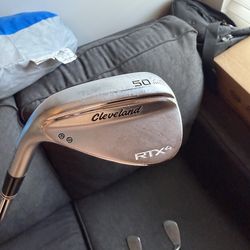 Cleveland RTX4 left handed wedges 50,56, 60 degrees