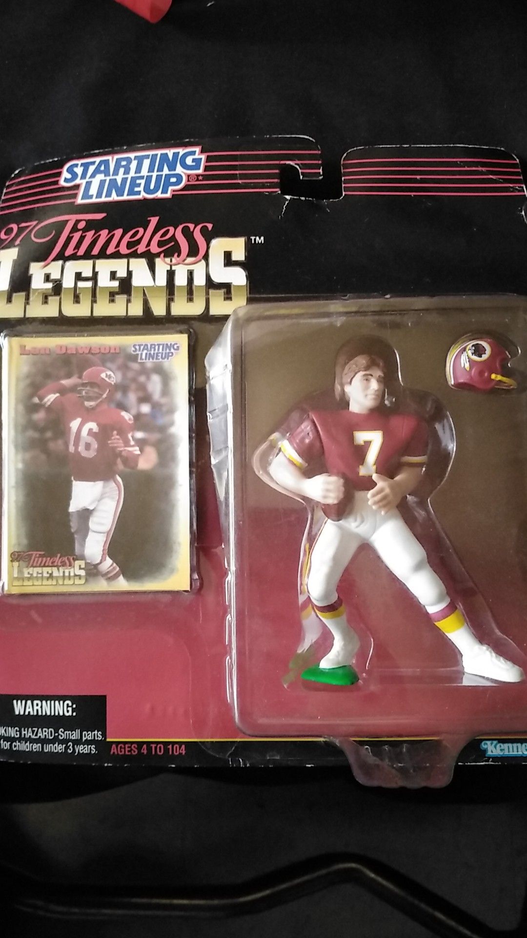 1997 Len Dawson Redskins Action Figure