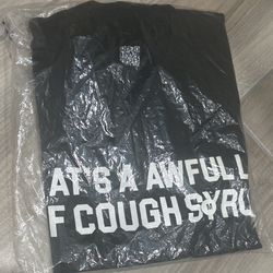 Awful Lot Of Cough Tee Size M