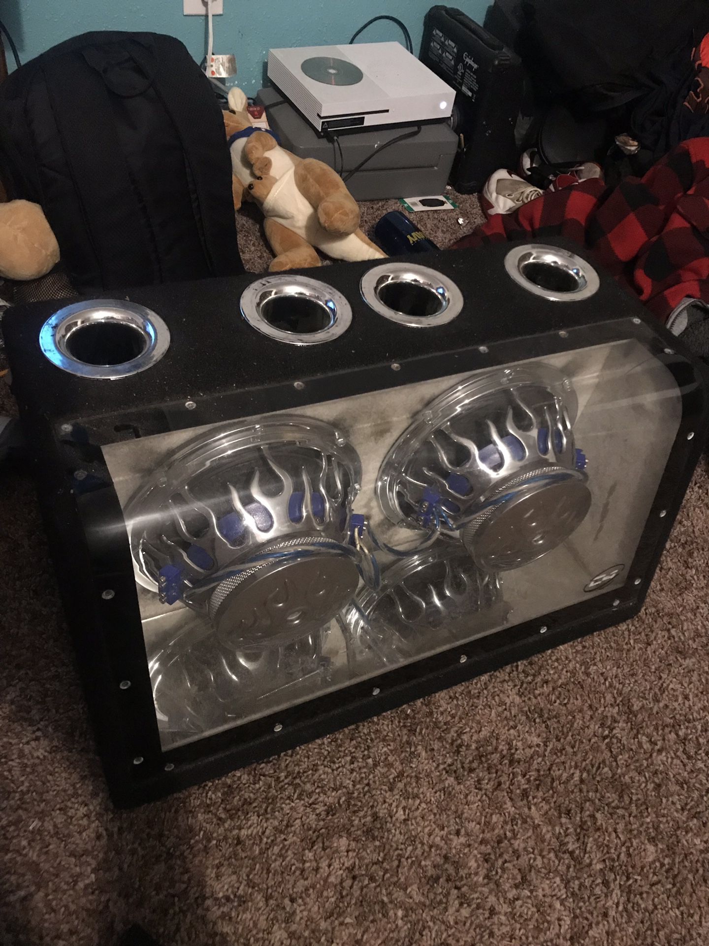2 12” subs and box