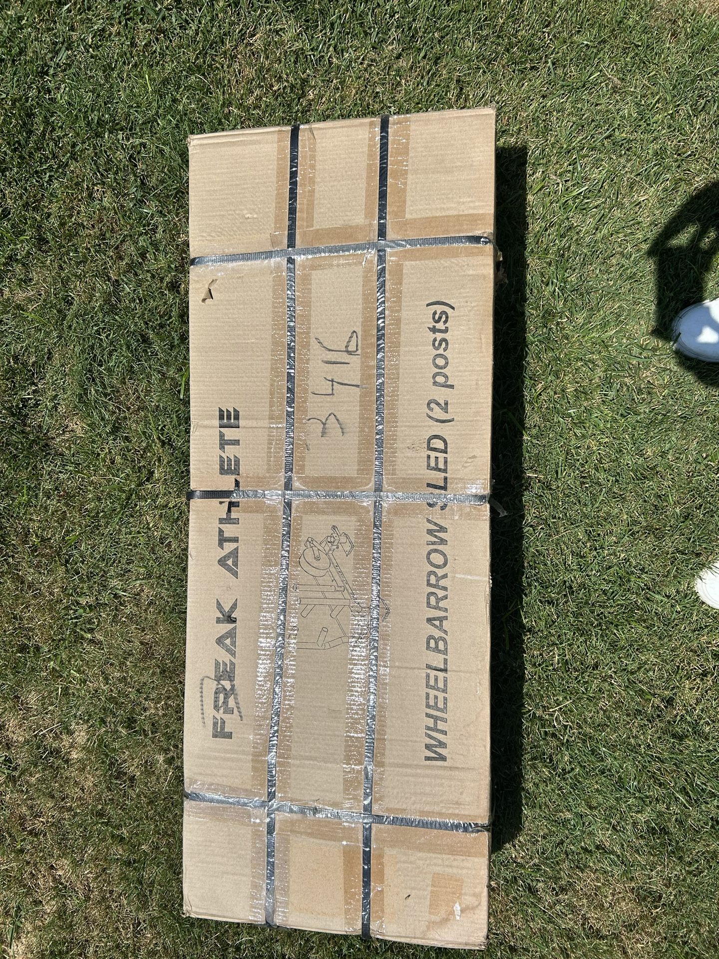Freak Athlete WheelBarrow Sled(2 Posts).(PICK UP ONLY)