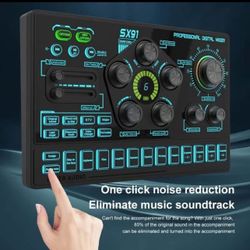 Sx91 Sound Card Hercules DJ Portable Mixer And Virtual DJ Software 