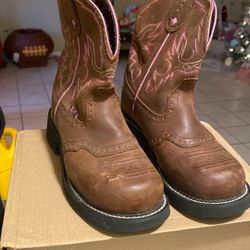 Justin Steel Toe Boots