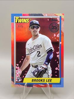 2025 Topps Japan Brooks Lee Red /5 RC