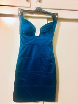 Blue dress size 5 never worn