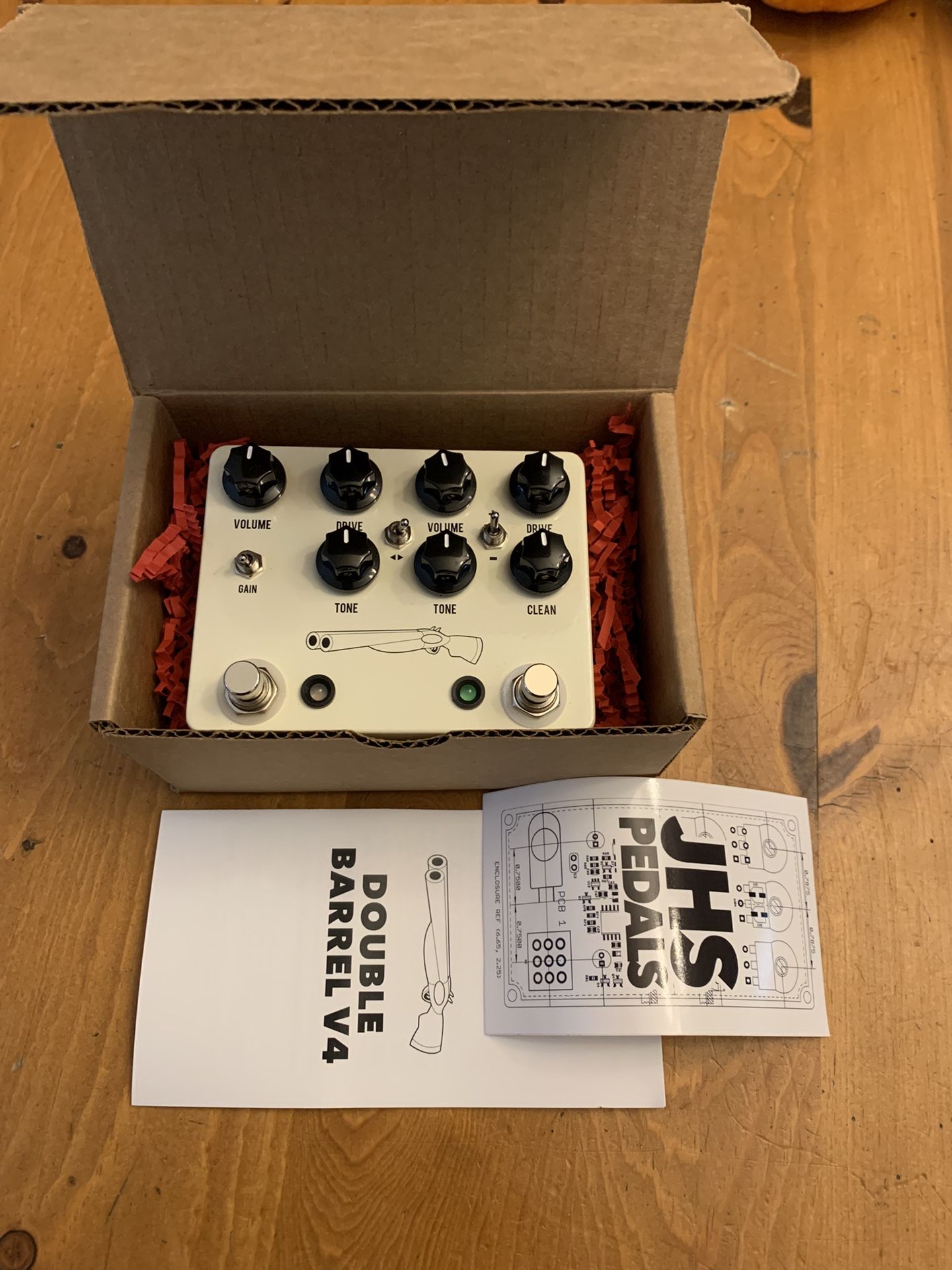 *Open box* JHS Double Barrel pedal tube screamer bluesbreaker clones