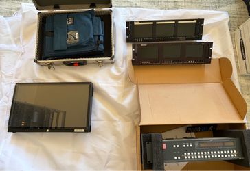 Analog Video Studio Professional Gear Glitch CRT
