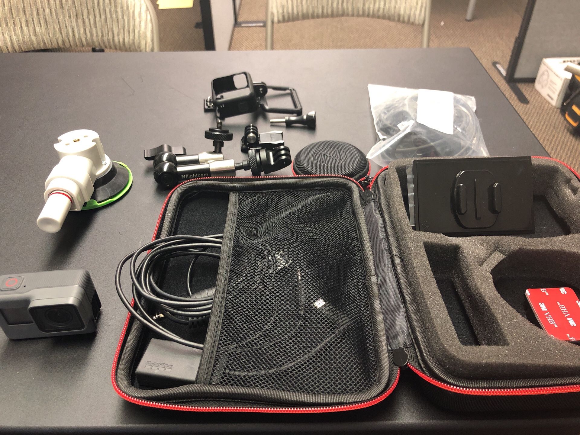 Hero 5 GoPro with Aviation Accesories