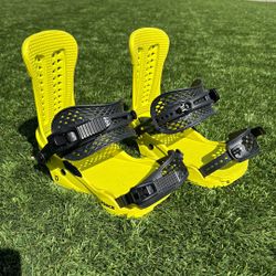 Union Force Bindings 2022 Fluorescent Yellow Medium