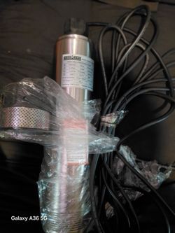 Wassermann Deep Well Submersible Pump 1/2HP