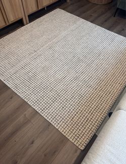 New 8’x8’ Area Rug