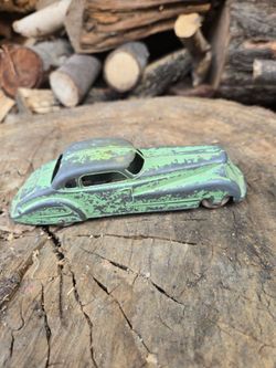 Vintage Tin Toy Car Diecast Model