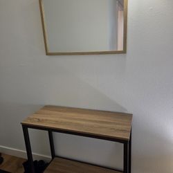Entry Table and Mirror 