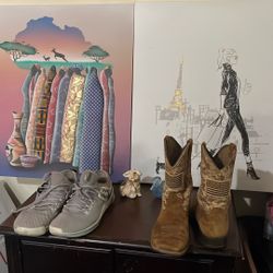 Nikes,boots, And Pictures All For 65