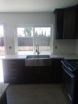 Kitchen cabinets