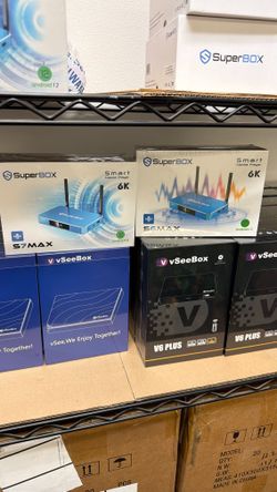 VSee Box V6 Max V See Box V6 Plus Superbox S7 Max Super Box S6 Max - TV Entertainment