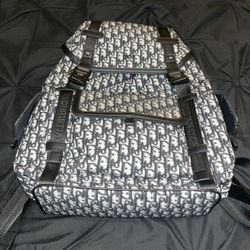 Real Christian Dior Backpack Got It For 2300$ Asking 1100$ Or Best Offer Lower Offers Accepted Got Tags On It Read Description  Got It At Dior Store 