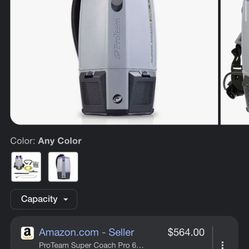 Super Coach Pro 6 Vacumn