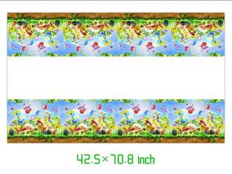 Pikmin tablecloth disposable