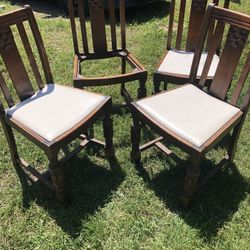 Antique Oak Chairs