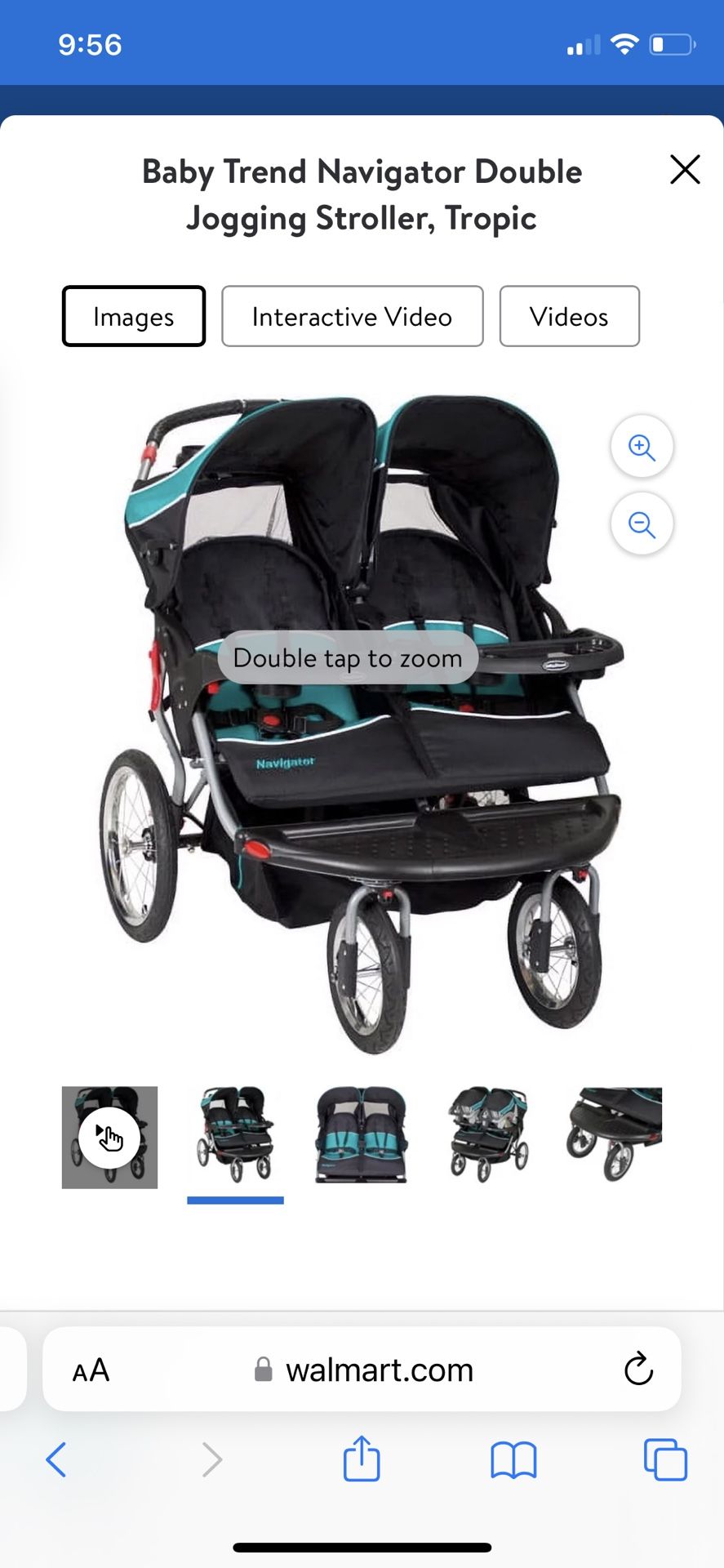 Baby Trend Double Joggers Stroller