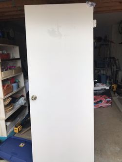 Door with hinges great condition