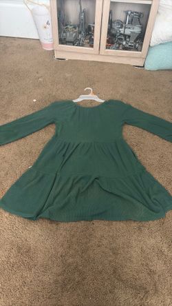 Green Girl Dress