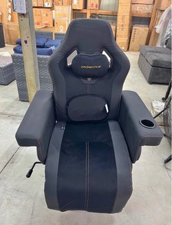 Gaming Recliner Chair No Wheels with Footrest Shtasu Massage Lumbar,Racing Style Ergonomic High Back
