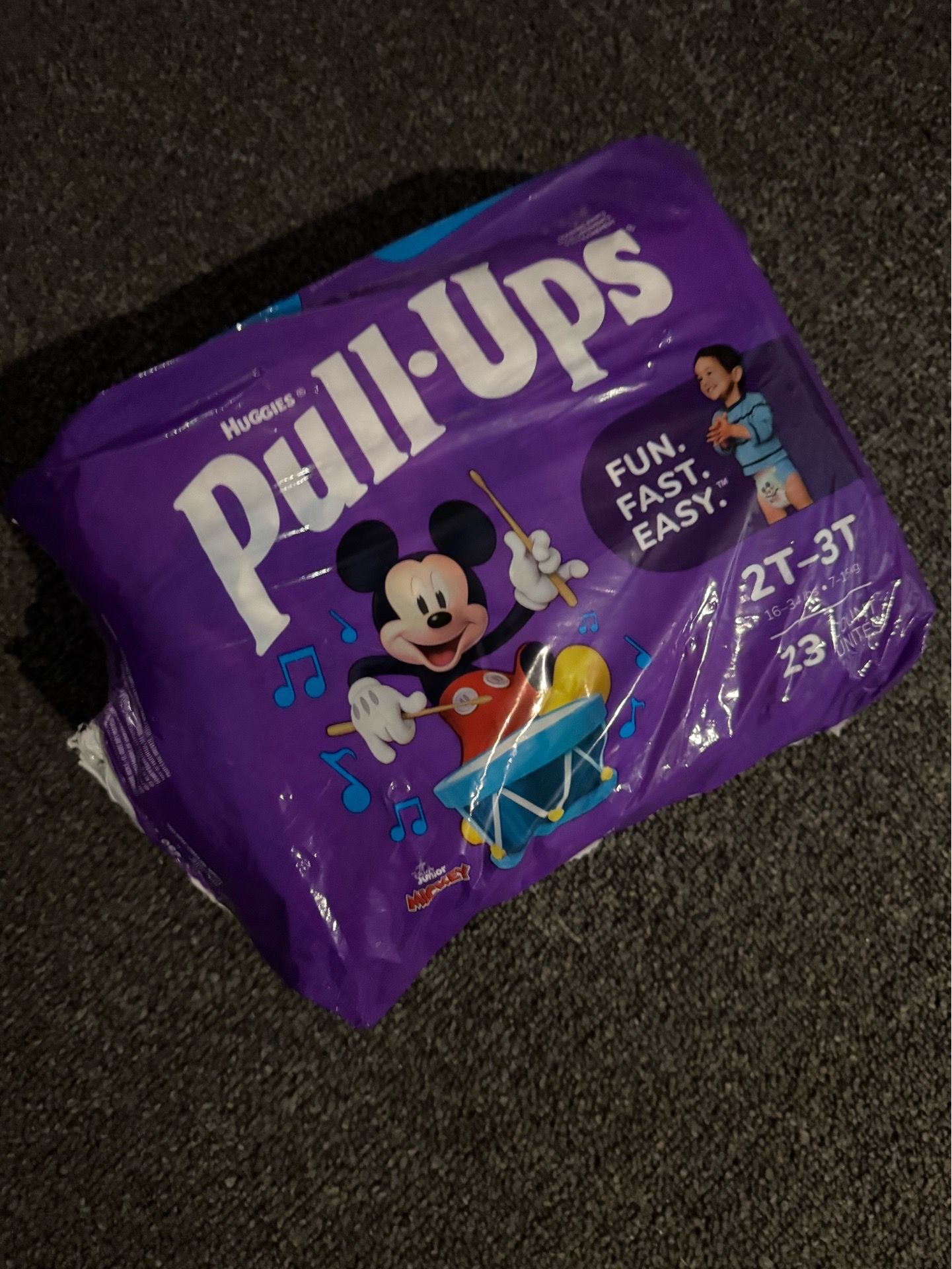 Pull ups 2T-3T