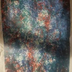 François Fiedler Double-Page Color Lithograph 

