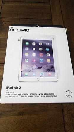 Ipad air 2 tempered glass screen protector with applicator