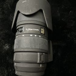 Sigma APO DG AF - 70-200mm 1:2.8 II MACRO EX HSM Camera Lens
