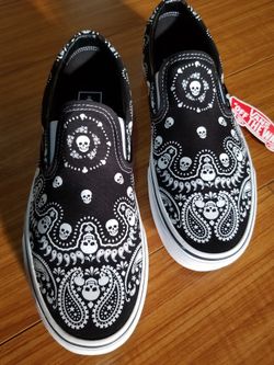 New Vans Collection Skull Design Sz.9.5