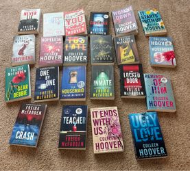 Freida McFadden and Colleen Hoover Books