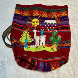 Peruvian Shoulder Sling Bag