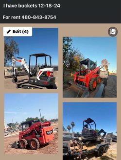 Bobcat Mini Excavator &  Skid Steer