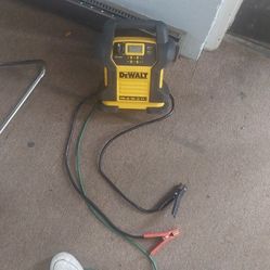Dewalt 1400a Jump Box,  Air Pump, Alternator Checker