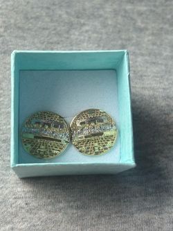 Last supper earrings 10k