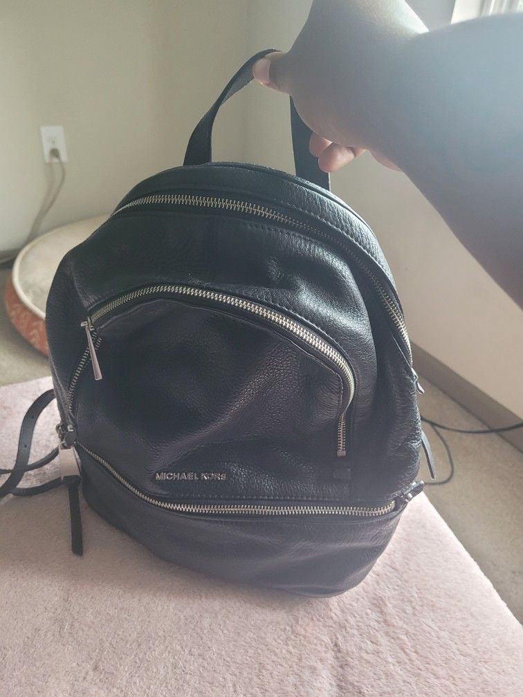Michael Kors Leather Backpack