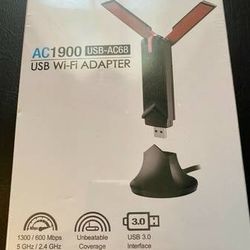 ASUS USB-AC68 AC1900 Dual-Band USB 3.0 WiFi Adapter 