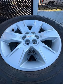 GMC rims and tires