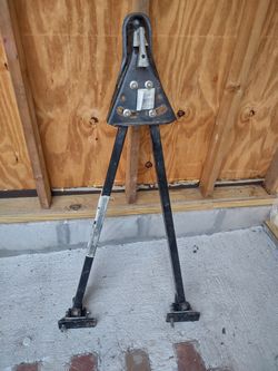 A-frame adjustable flat tow bar