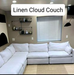 White Cloud Couch Modular Sectional Sofa 