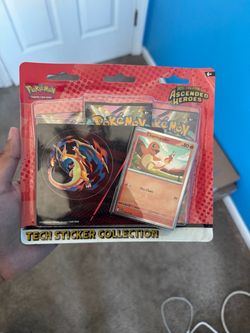 Pokemon TCG Ascended Heroes Charmander Sticker Collection